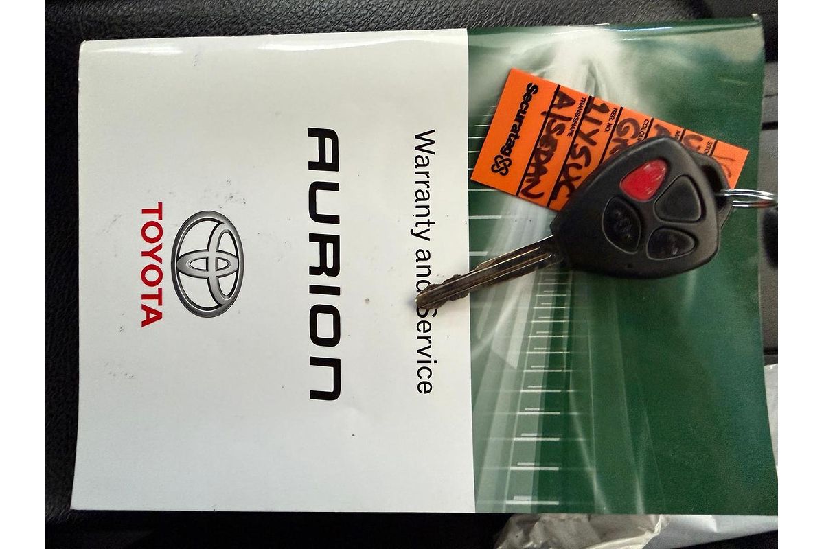 2013 Toyota Aurion AT-X GSV50R