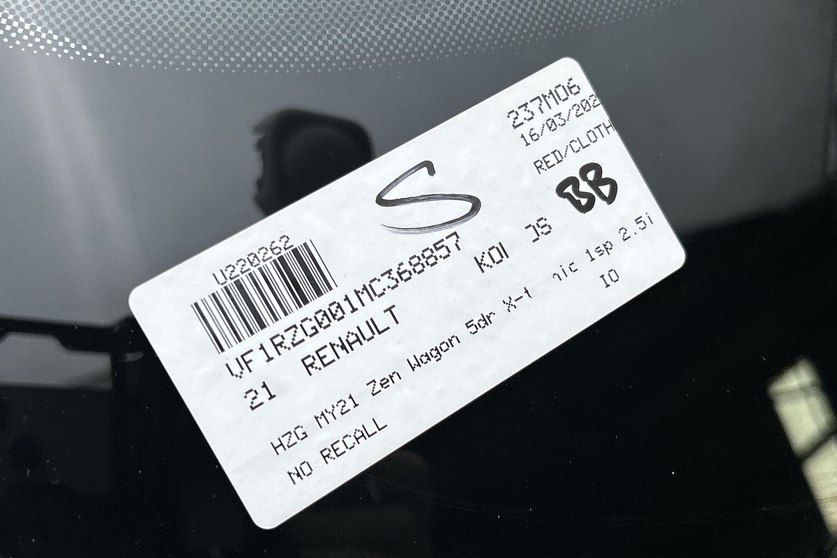 2021 Renault Koleos Zen HZG