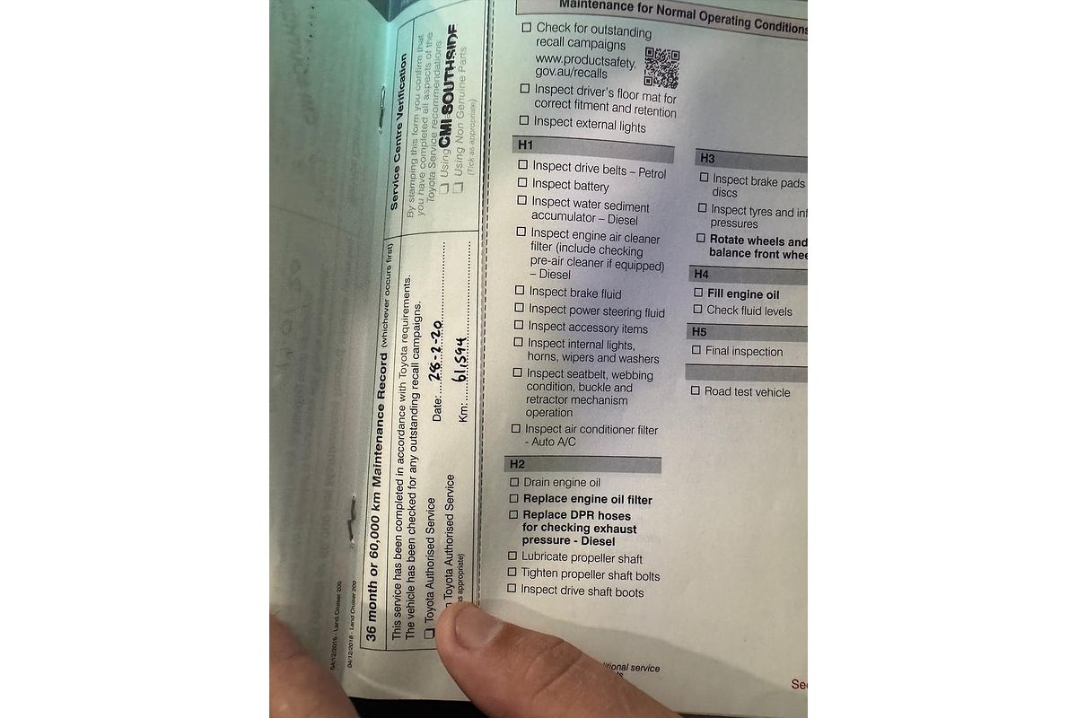 2019 Toyota Landcruiser GXL VDJ200R