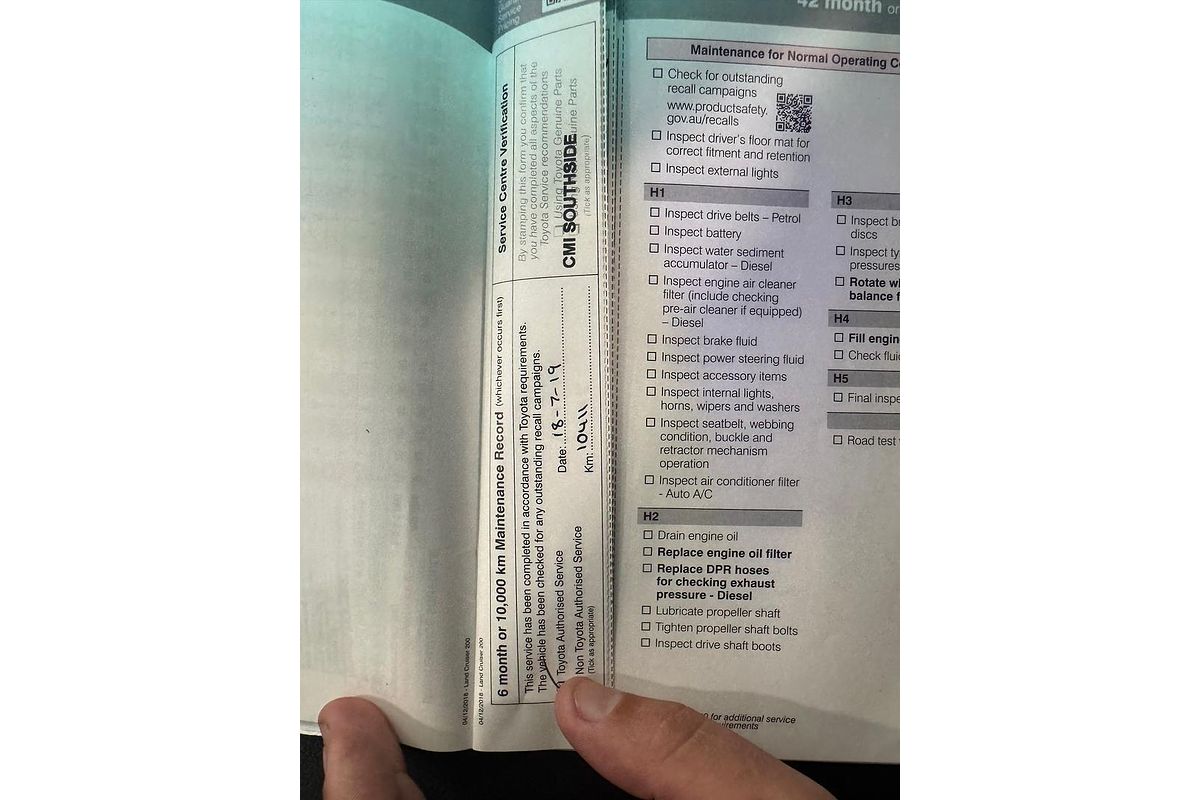 2019 Toyota Landcruiser GXL VDJ200R