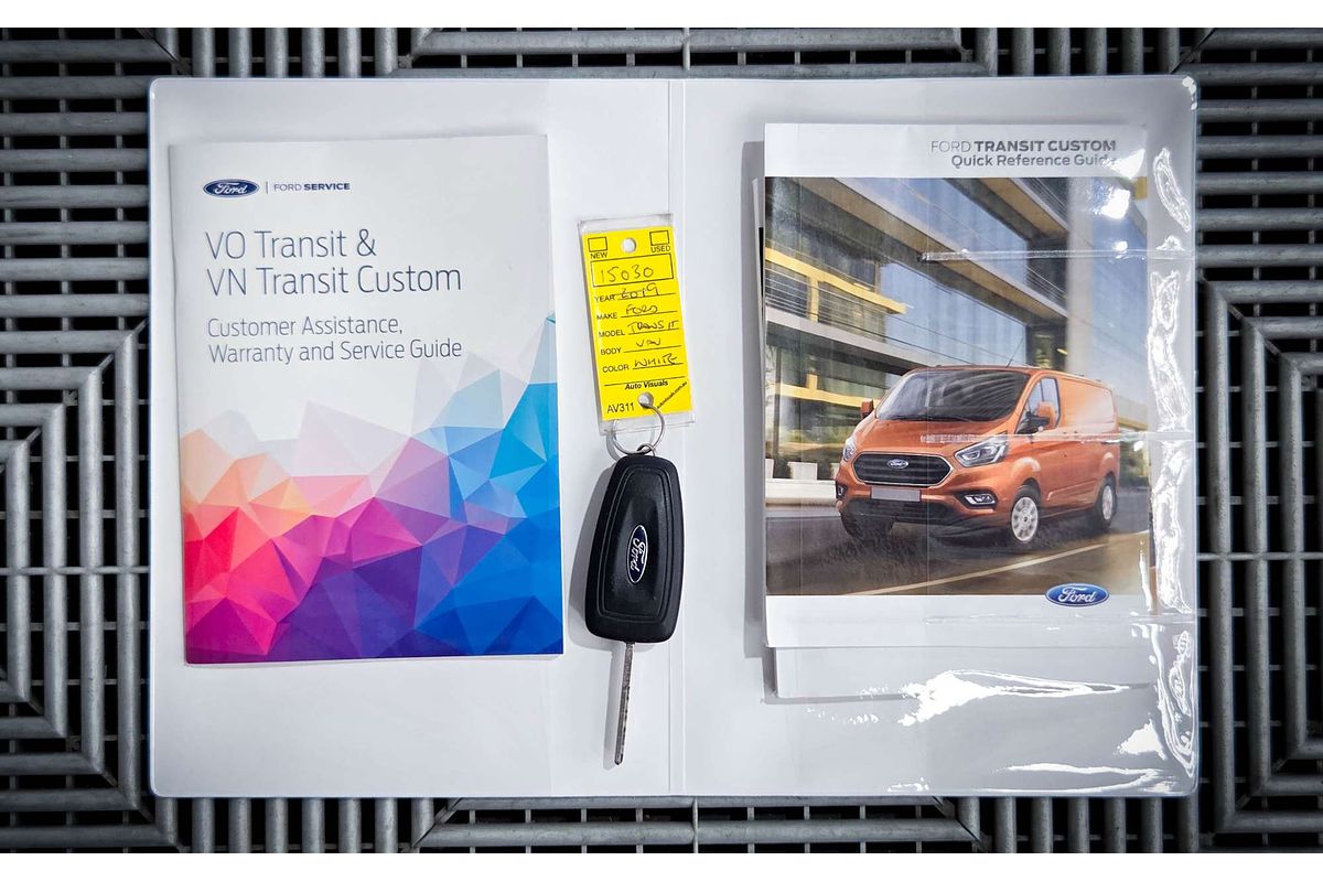 2019 Ford Transit Custom 300S VN SWB Low Roof