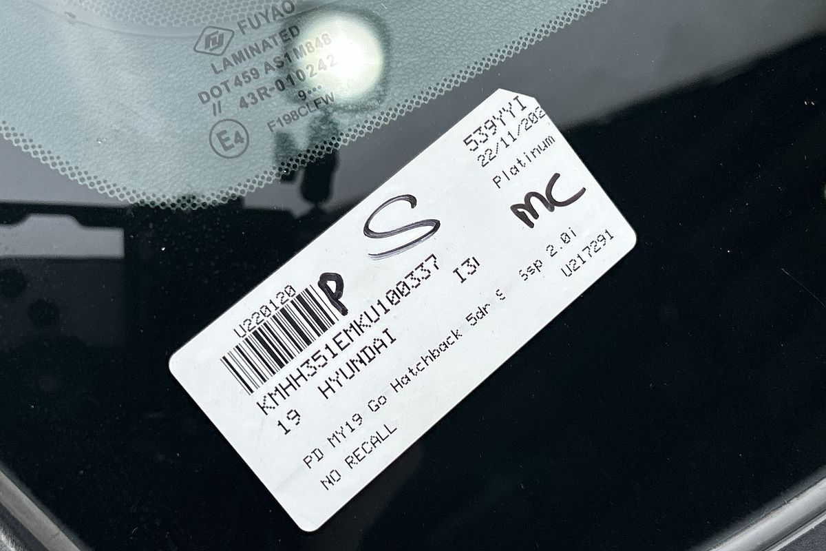 2019 Hyundai i30 Go PD