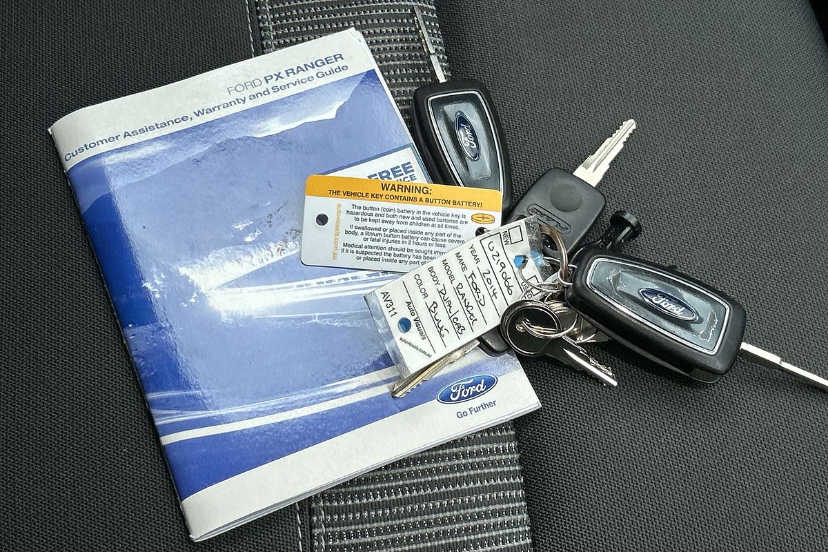 2014 Ford Ranger XLT PX 4X4 3.2L