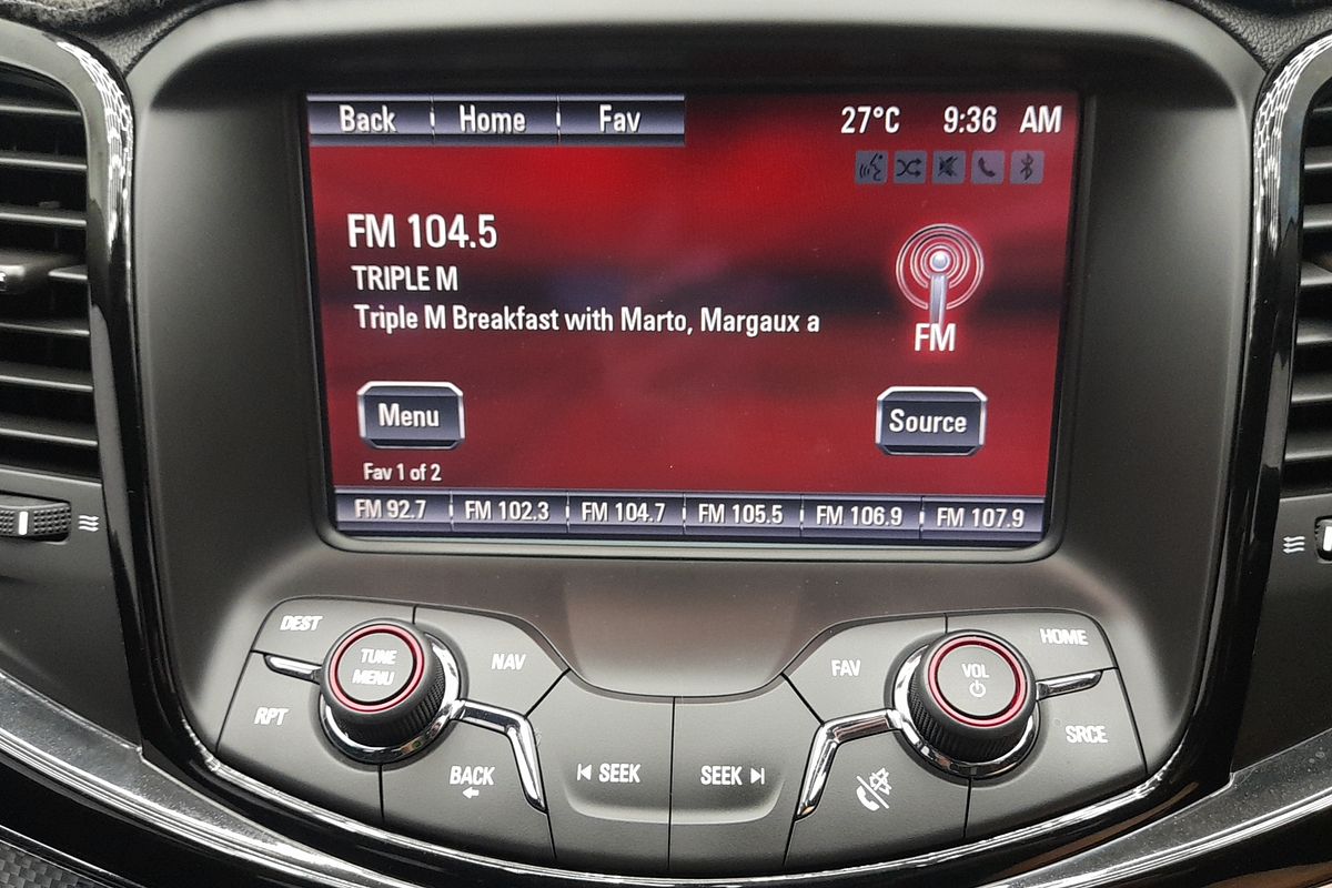 2016 Holden Commodore SV6 Black VF Series II