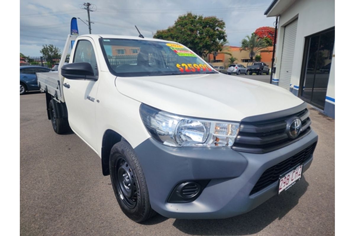 2021 Toyota Hilux Workmate TGN121R Rear Wheel Drive