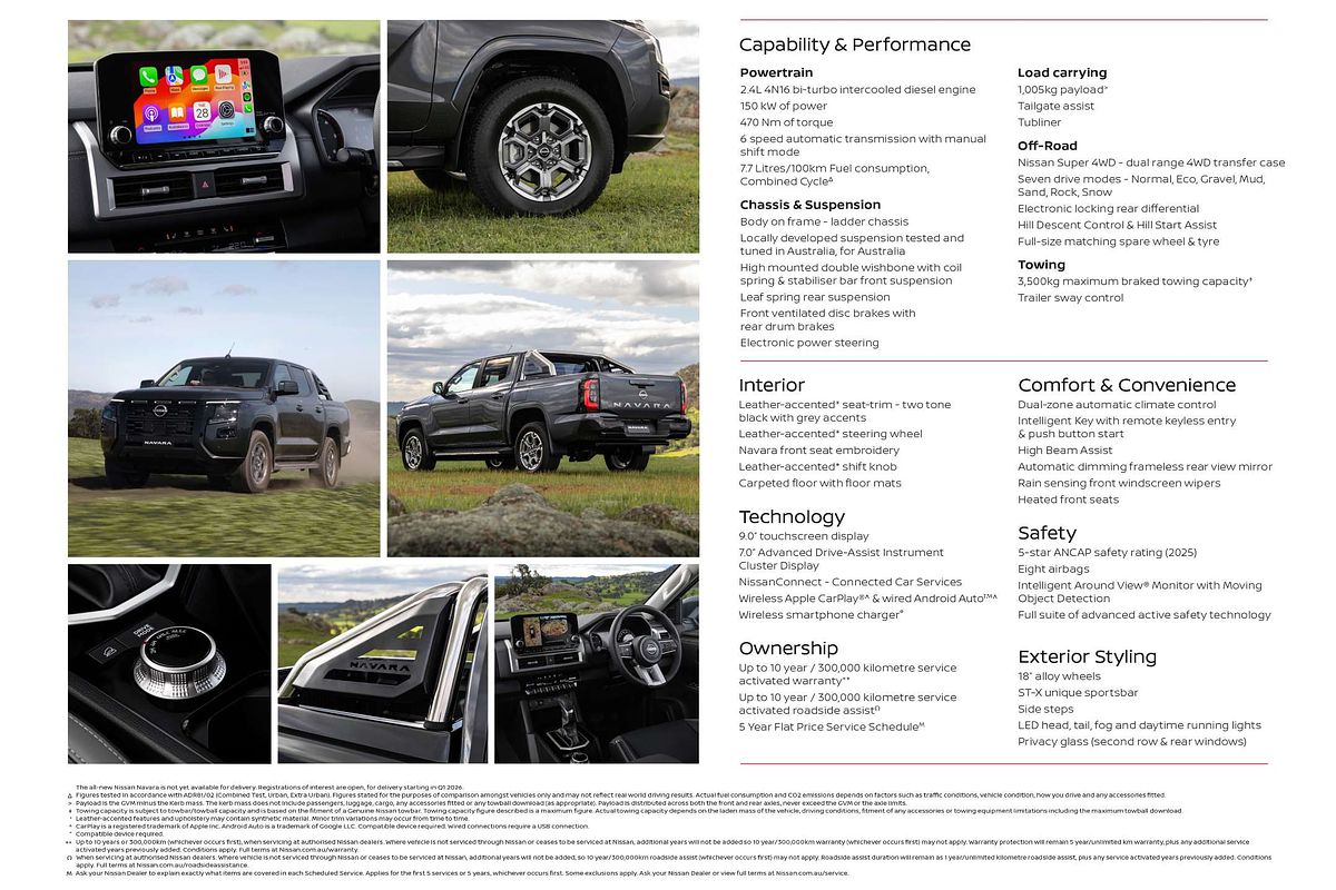 2025 Nissan Navara ST-X D23 4X4