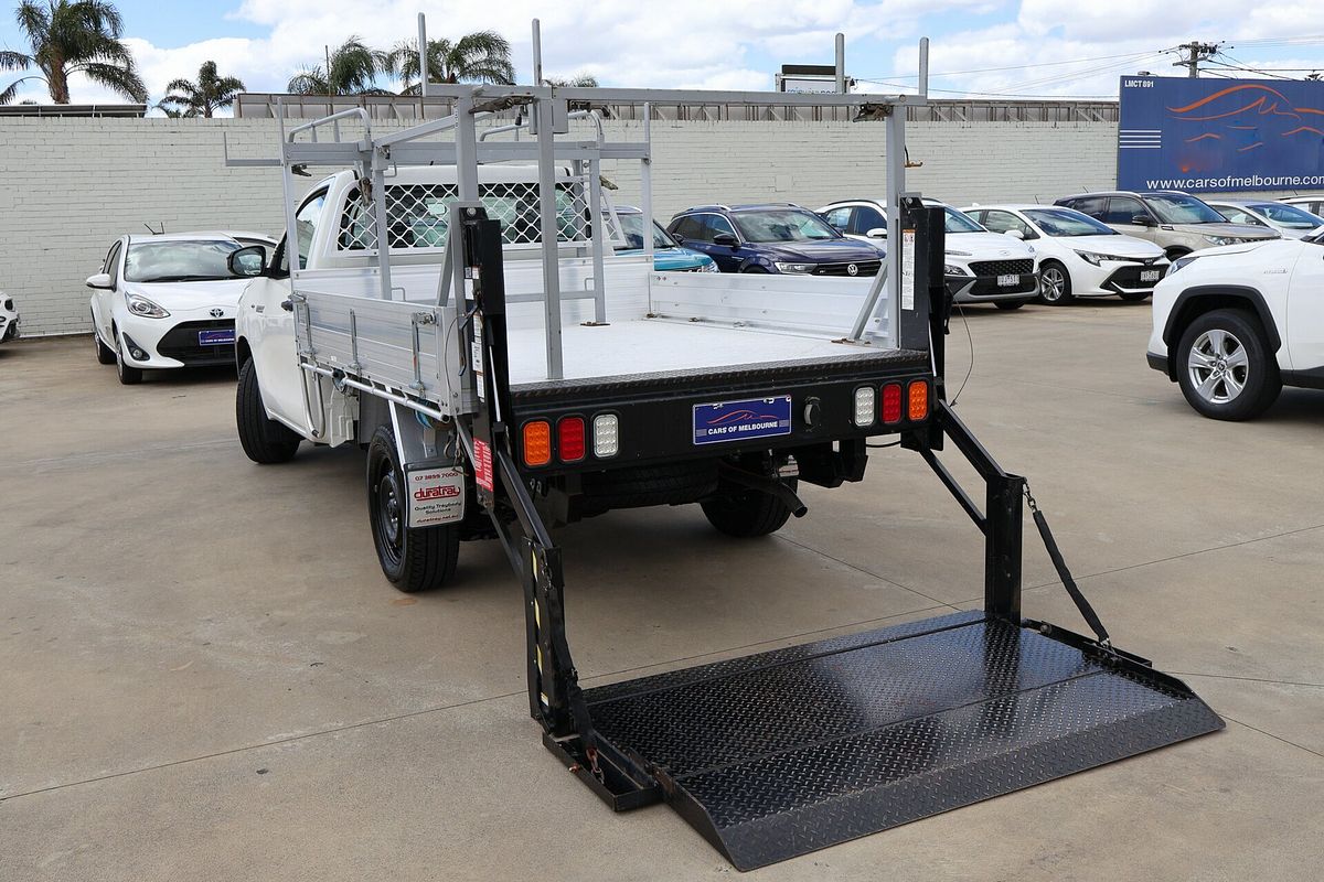 2019 Toyota Hilux Workmate TGN121R Rear Wheel Drive