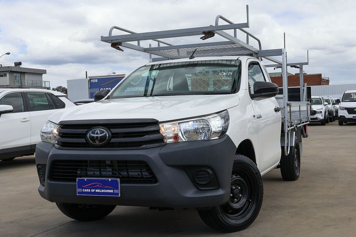 2019 Toyota Hilux Workmate TGN121R Rear Wheel Drive
