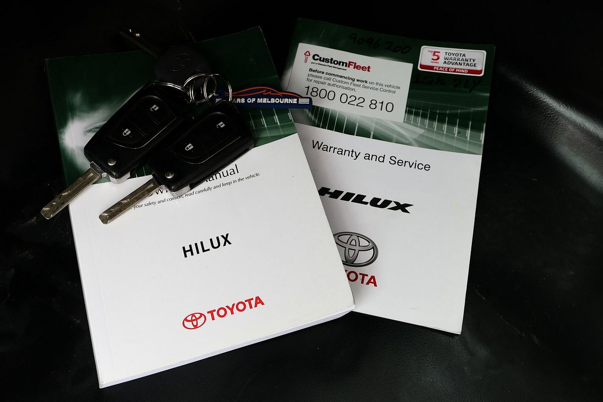 2019 Toyota Hilux Workmate TGN121R Rear Wheel Drive