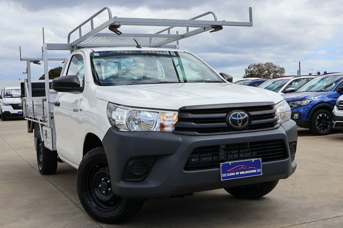 2019 Toyota Hilux Workmate TGN121R Rear Wheel Drive