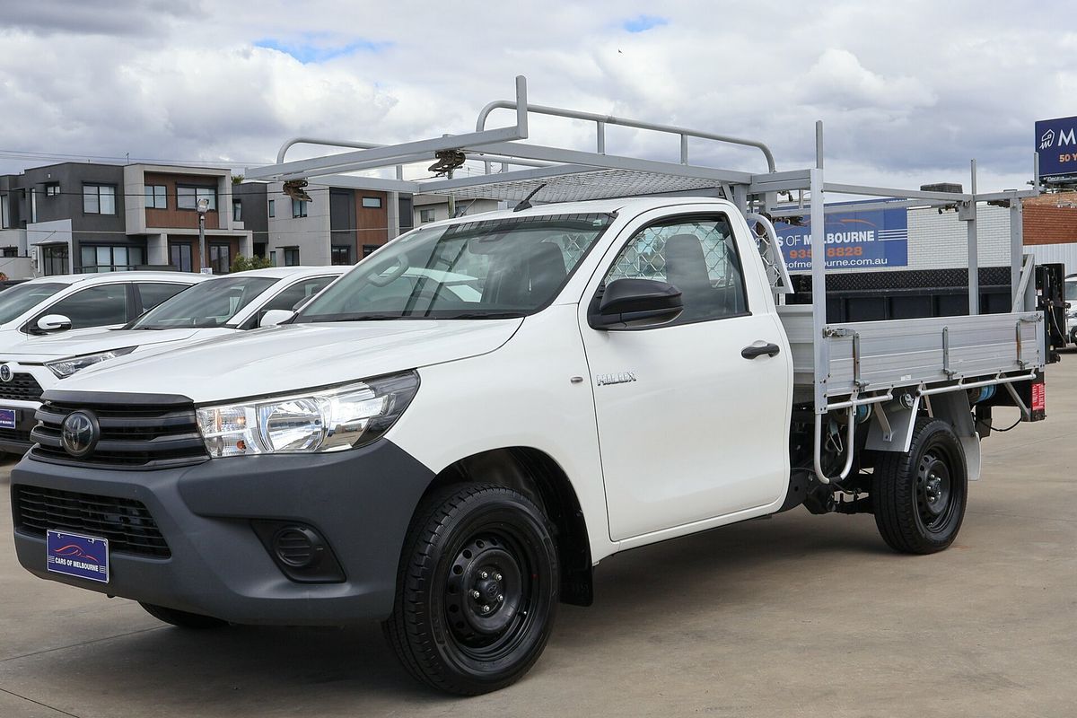 2019 Toyota Hilux Workmate TGN121R Rear Wheel Drive