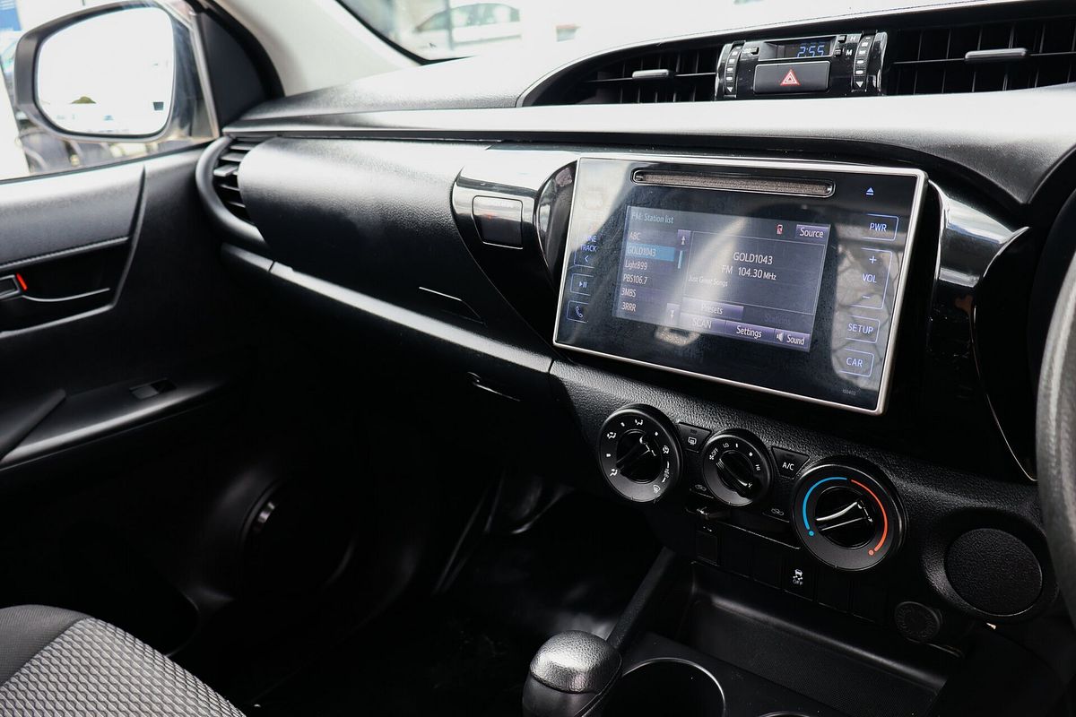 2019 Toyota Hilux Workmate TGN121R Rear Wheel Drive