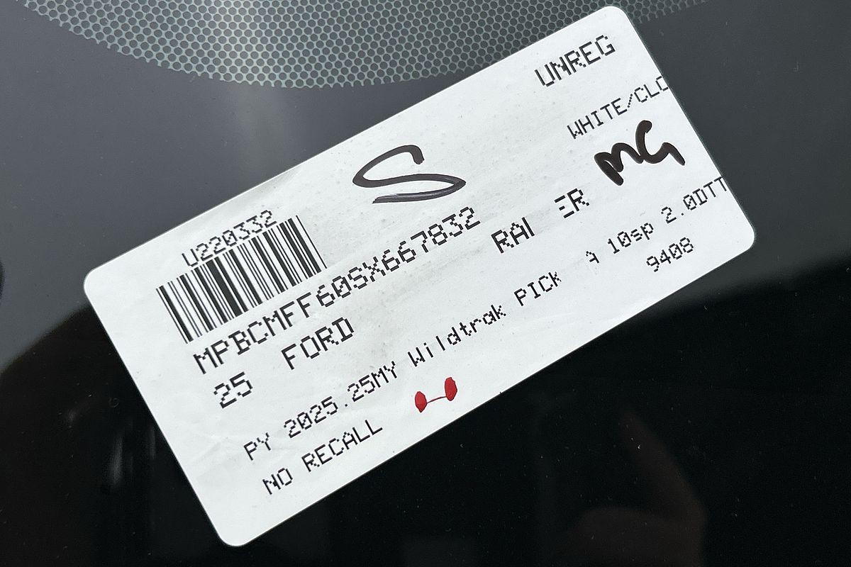 2025 Ford Ranger Wildtrak 4X4 2.0L