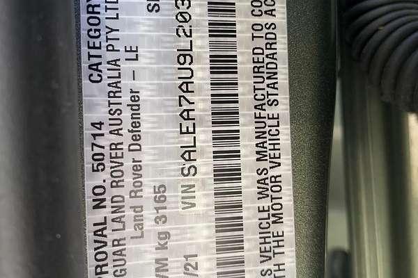 2020 Land Rover Defender 110 P400 S L663