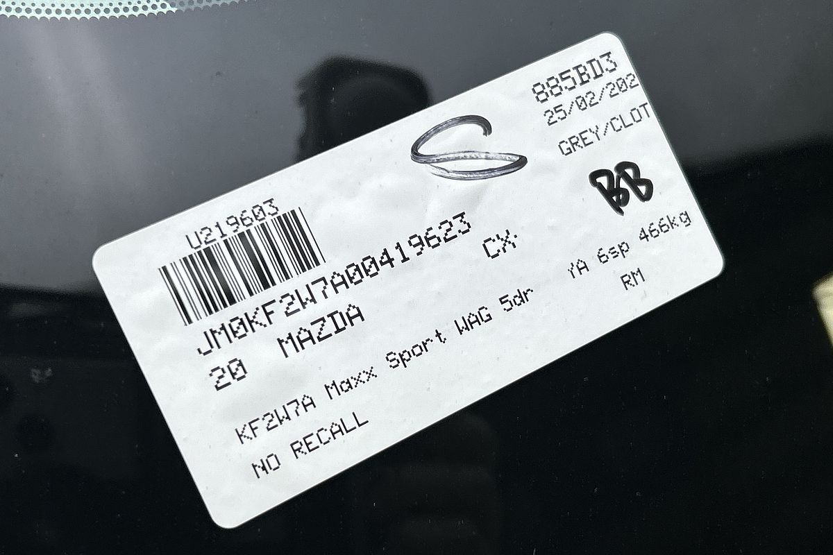 2020 Mazda CX-5 Maxx Sport KF Series