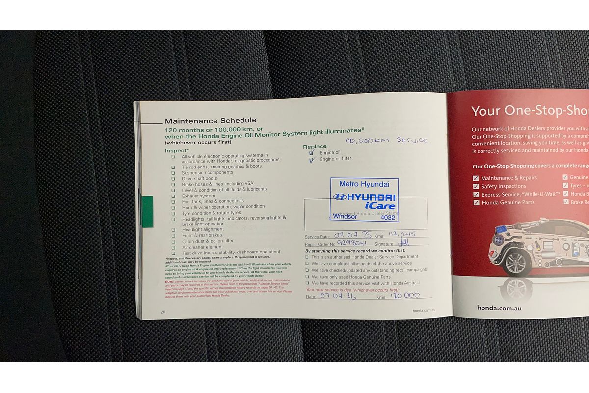 2017 Honda CR-V VTi RW