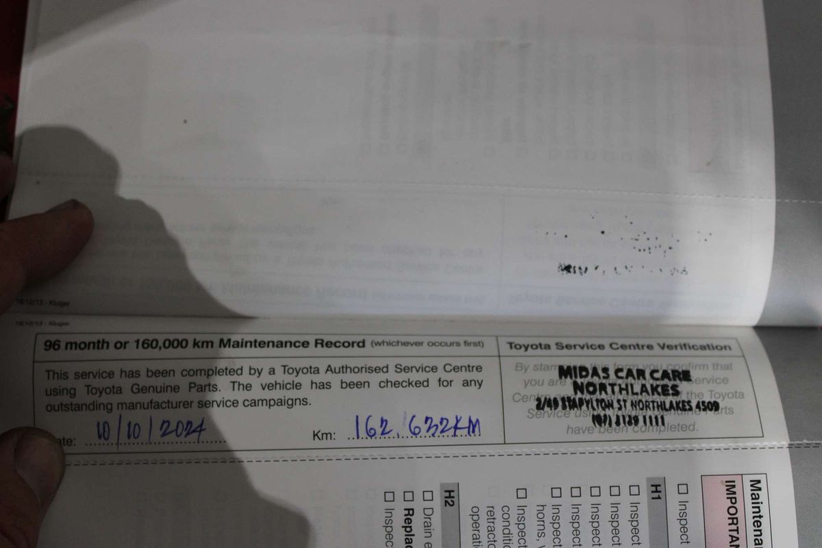 Kluger 4x2 GX 3.5L Petrol Automatic Wagon 9M66810 001