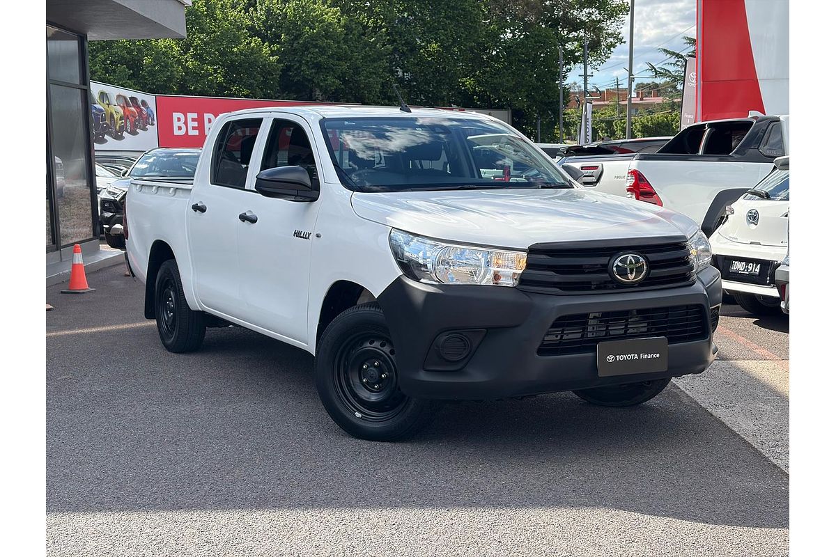 2020 Toyota Hilux Workmate TGN121R Rear Wheel Drive
