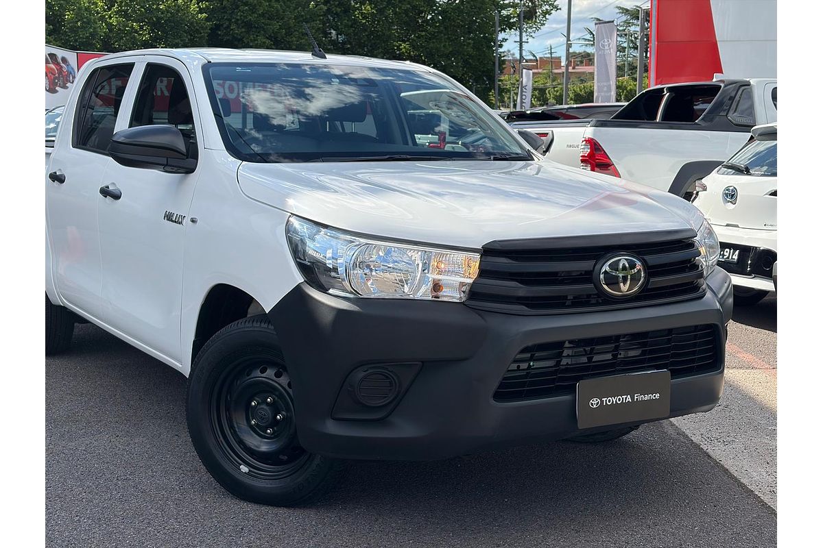 2020 Toyota Hilux Workmate TGN121R Rear Wheel Drive