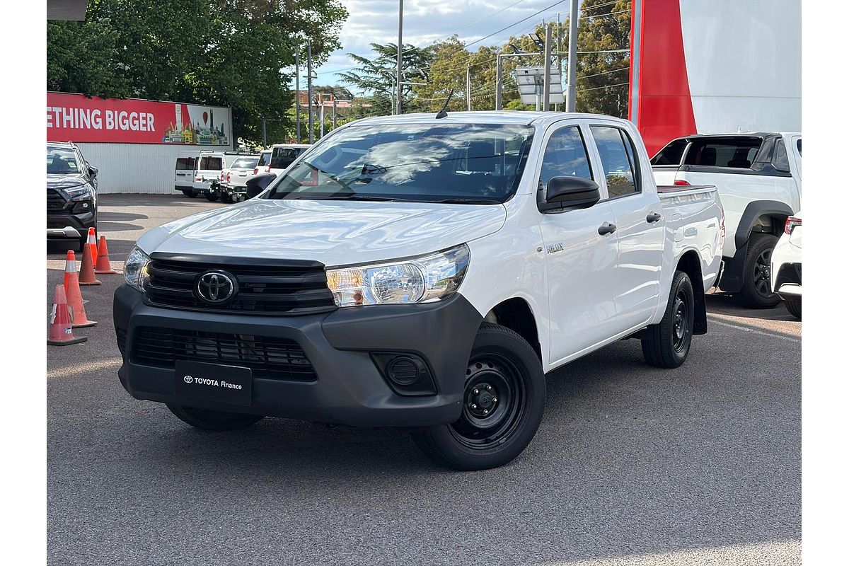 2020 Toyota Hilux Workmate TGN121R Rear Wheel Drive