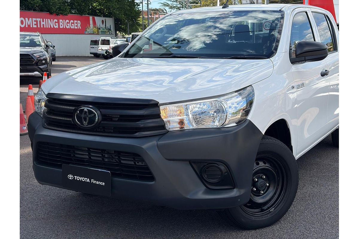2020 Toyota Hilux Workmate TGN121R Rear Wheel Drive