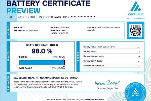 2023 BYD ATTO 3 Standard