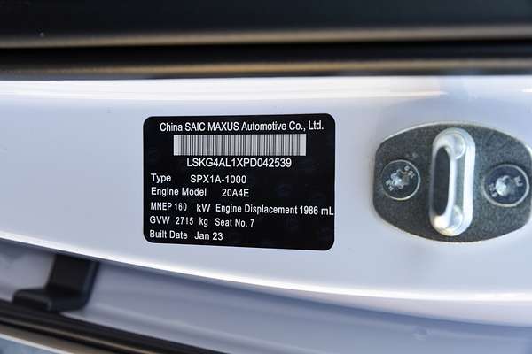 2023 LDV MIFA Executive