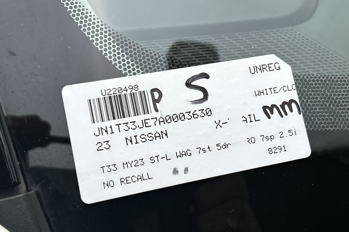 2023 Nissan X-TRAIL ST-L T33