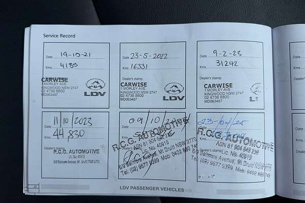 2021 LDV T60 LUXE SK8C 4X4