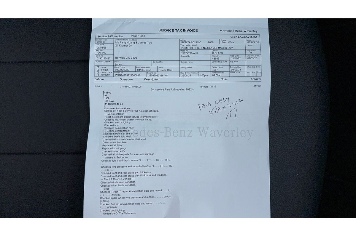 2022 Mercedes-Benz GLA-Class GLA250 H247