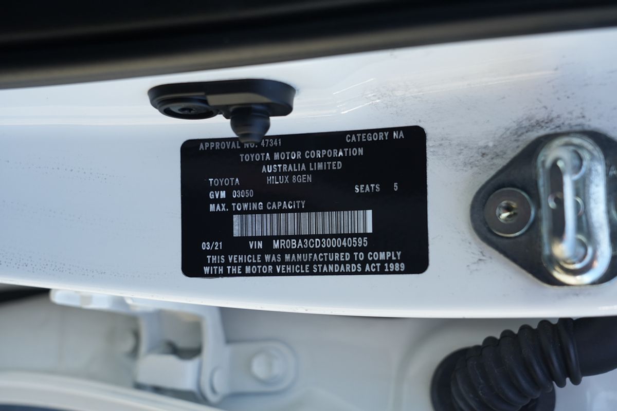 2021 Toyota Hilux SR5 GUN126R 4X4