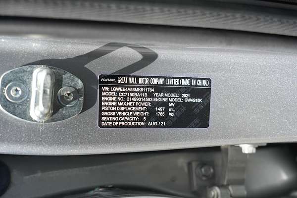 2021 Haval Jolion Lux A01