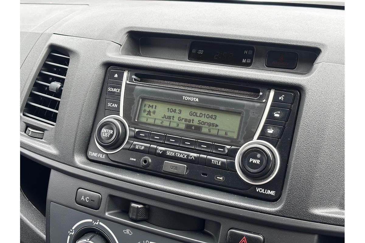 2012 Toyota Hilux SR KUN16R Rear Wheel Drive