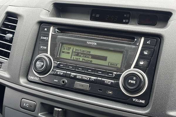 2012 Toyota Hilux SR KUN16R Rear Wheel Drive