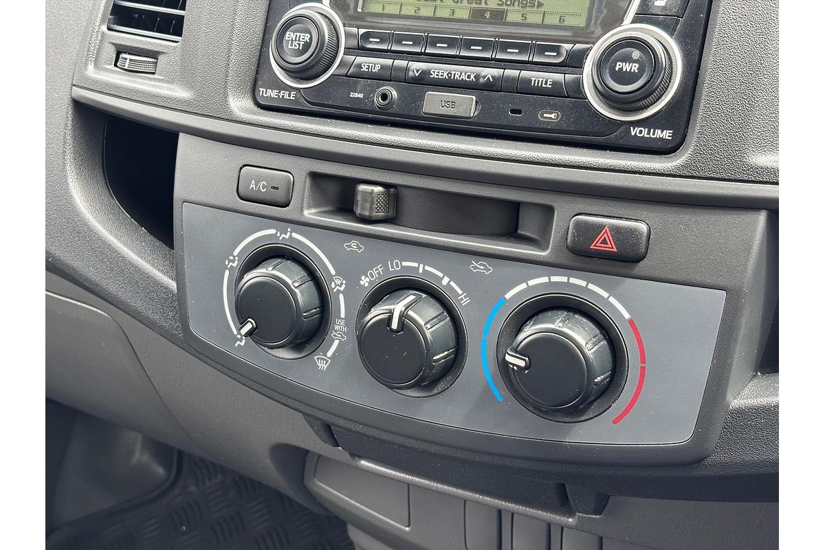 2012 Toyota Hilux SR KUN16R Rear Wheel Drive