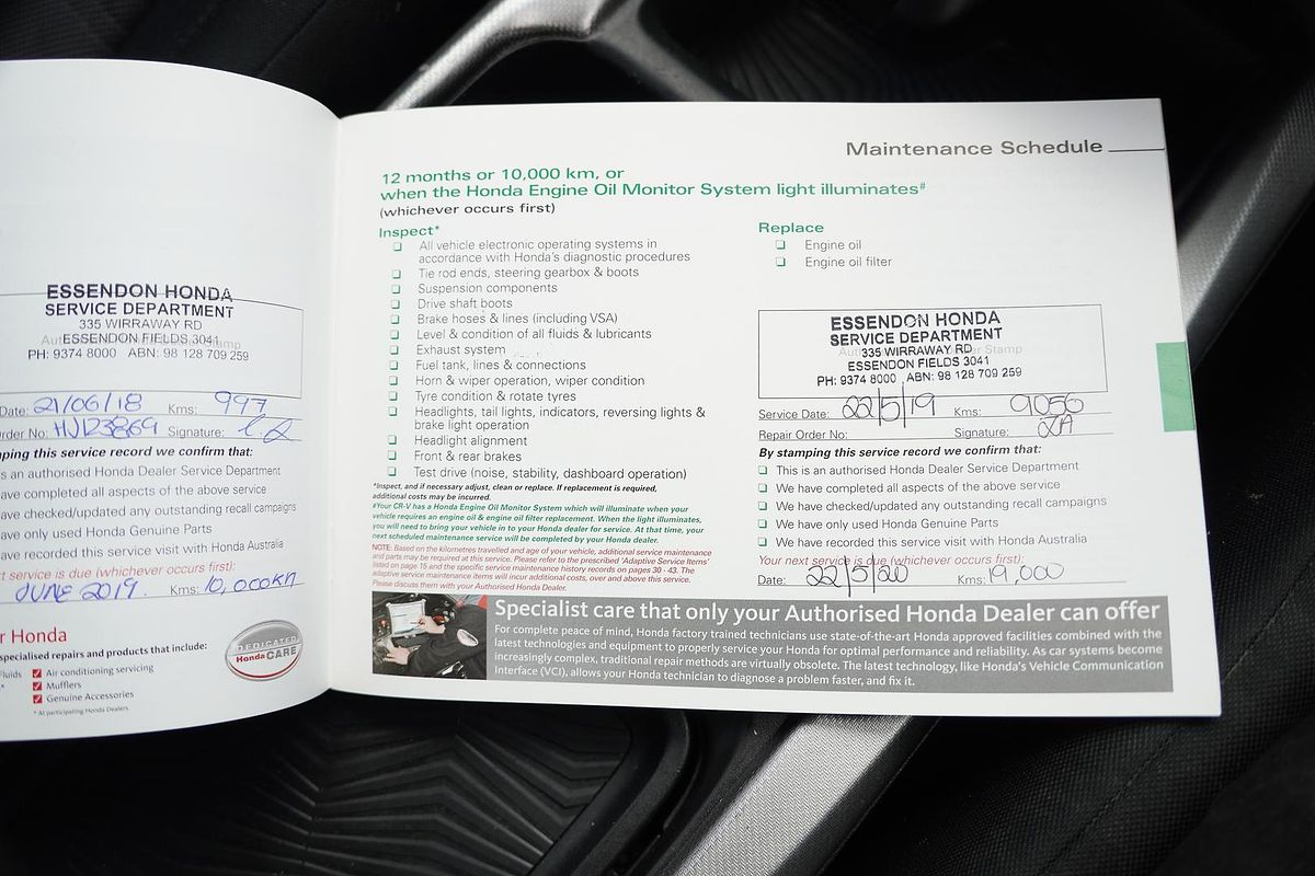 2018 Honda CR-V VTi-S RW