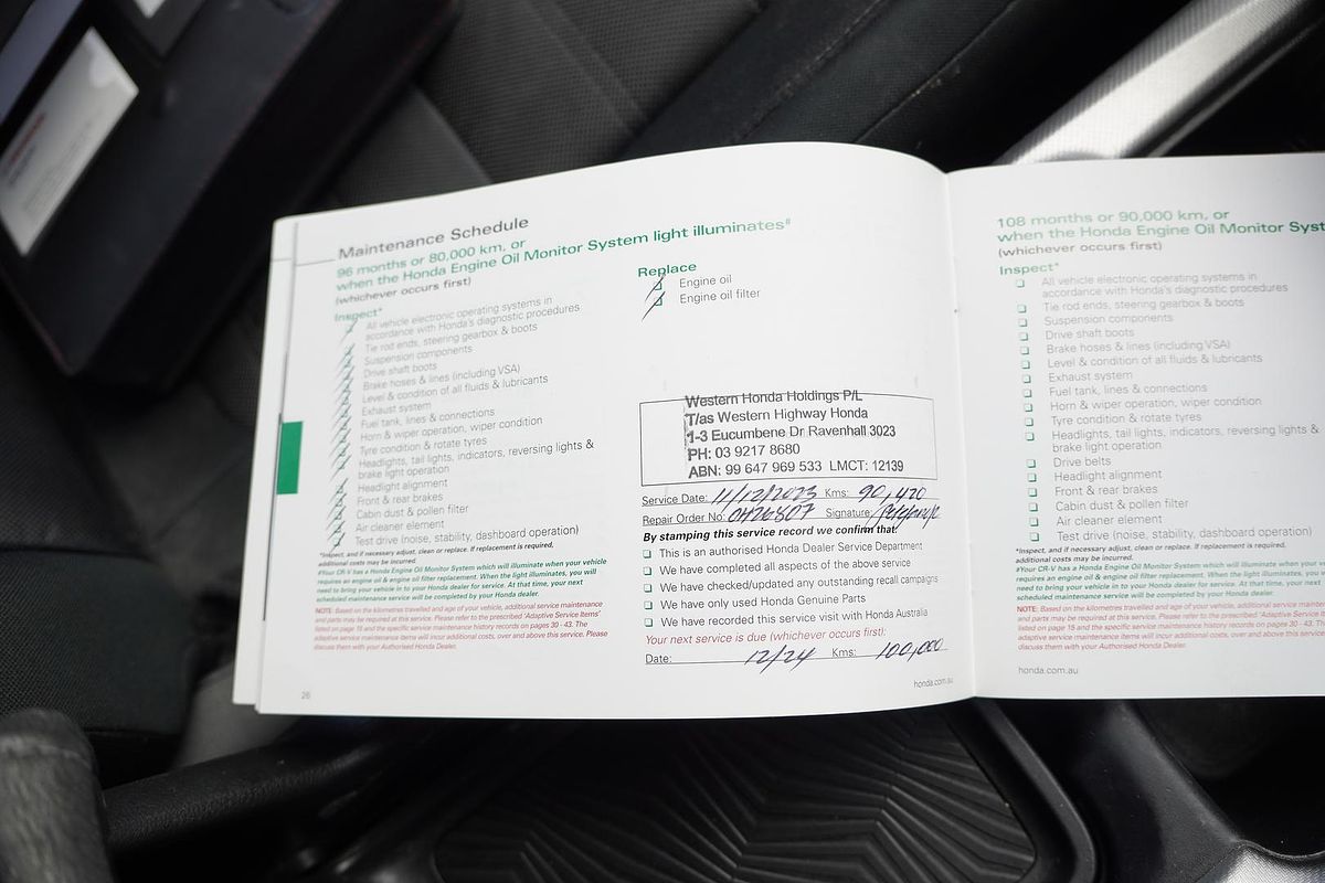 2018 Honda CR-V VTi-S RW