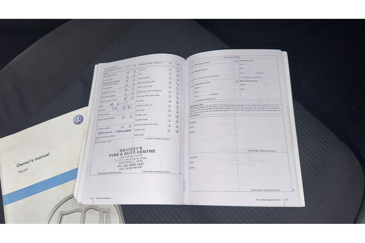 2012 Volkswagen TIGUAN 132 TSI (4x4) 5NC MY12