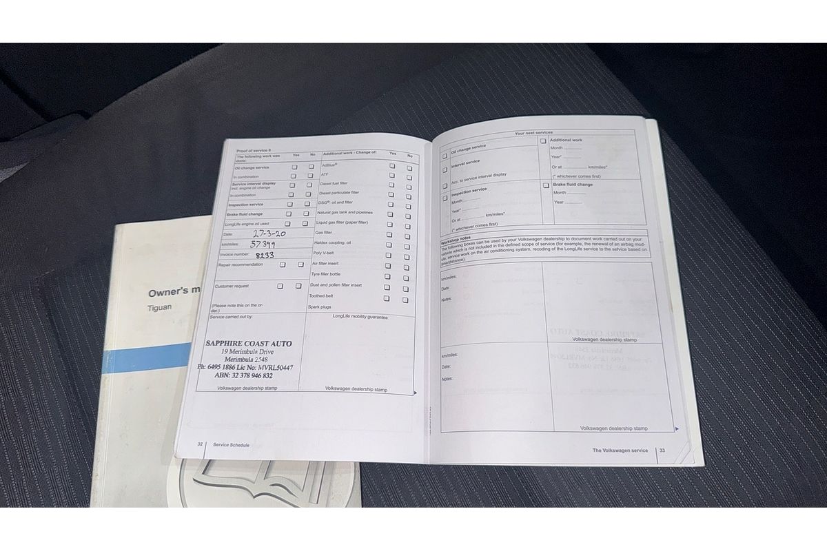 2012 Volkswagen TIGUAN 132 TSI (4x4) 5NC MY12