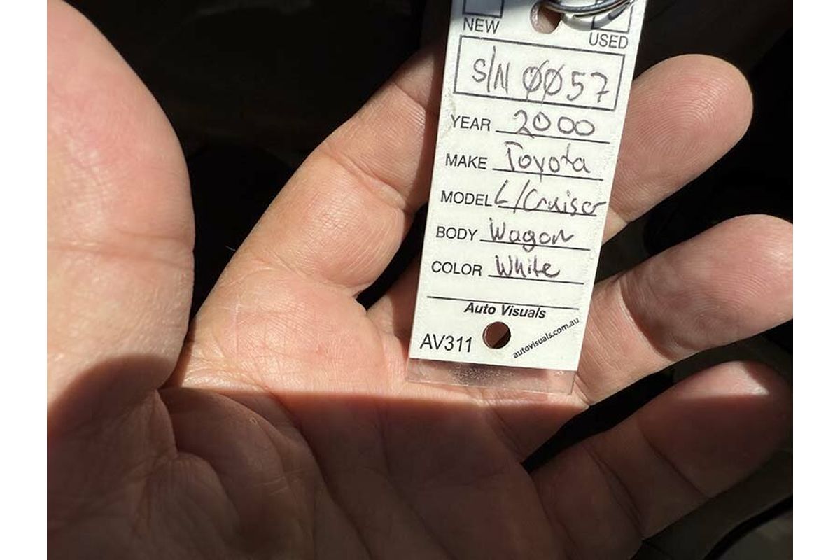 2000 Toyota Landcruiser GXL FZJ105R