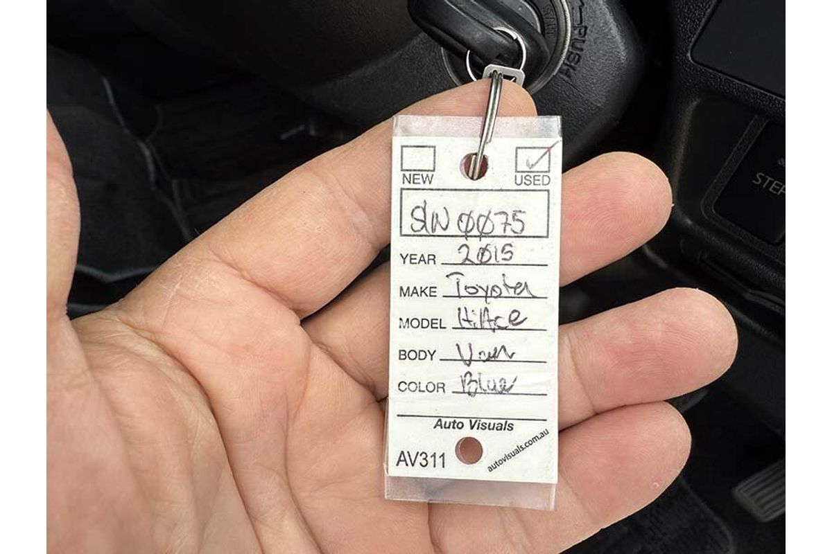 2014 Toyota Hiace TRH201R LWB