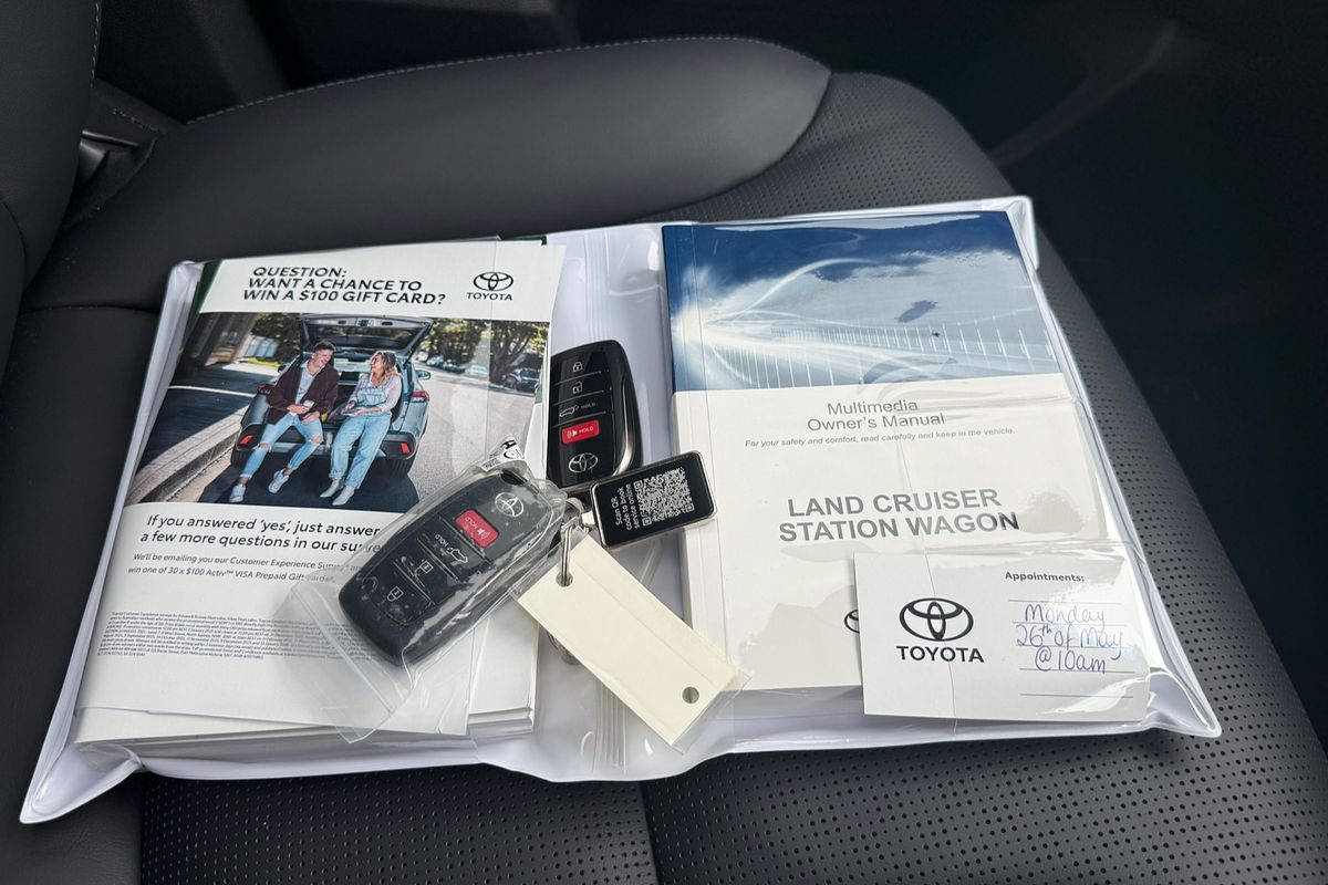 2025 Toyota Landcruiser Sahara ZX FJA300R