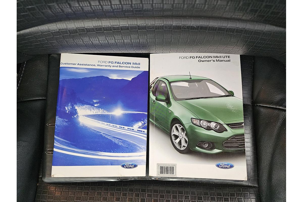 2012 Ford Falcon Ute XR6 FG MkII Rear Wheel Drive