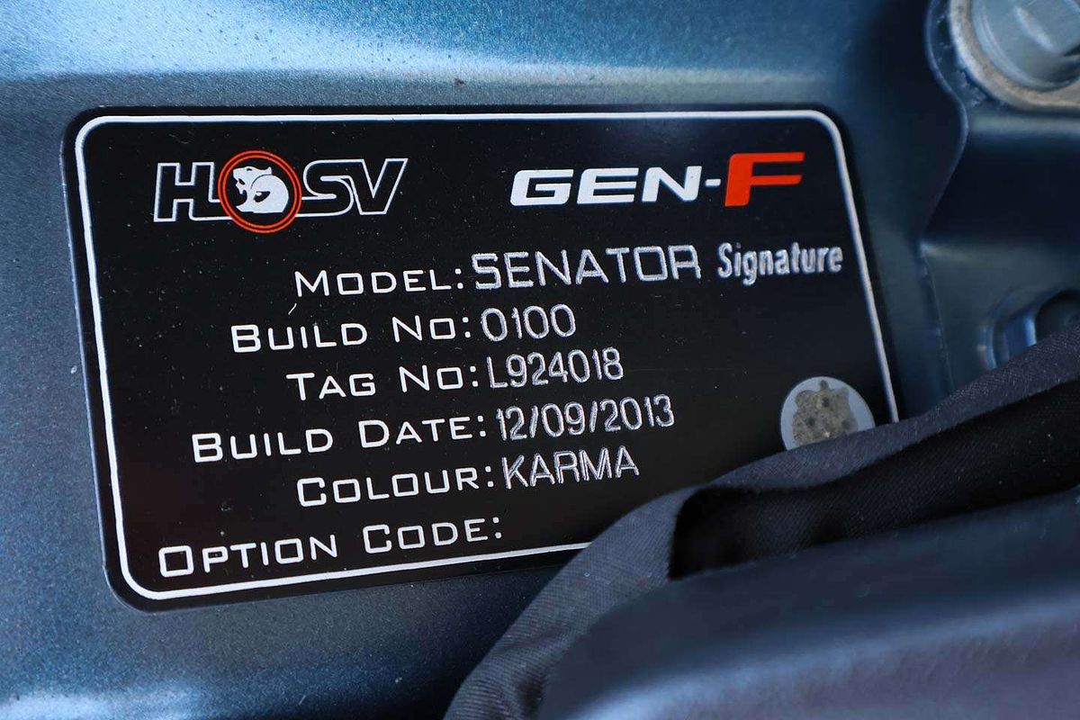 2013 Holden Special Vehicles Senator Signature GEN-F