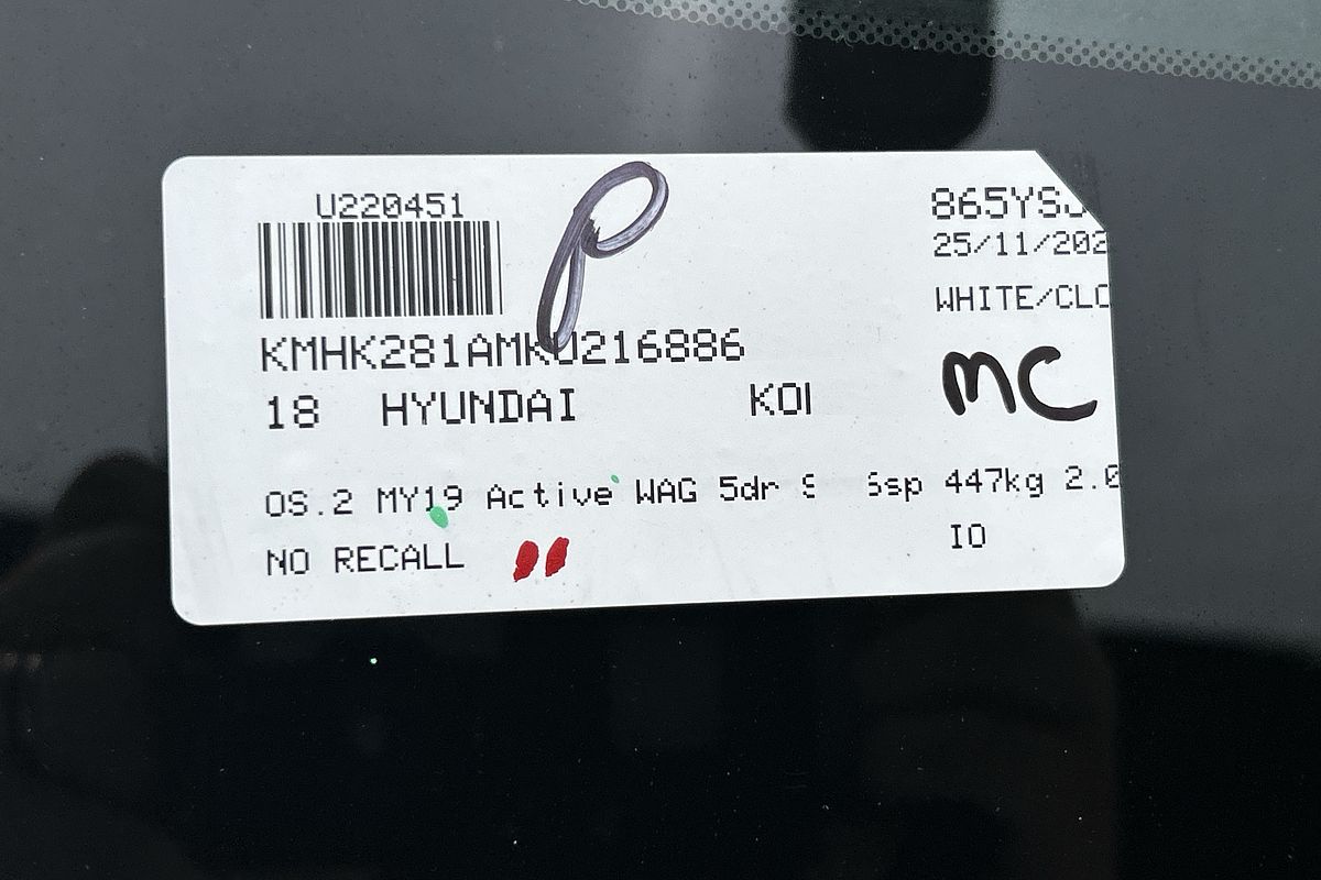 2018 Hyundai Kona Active OS.2