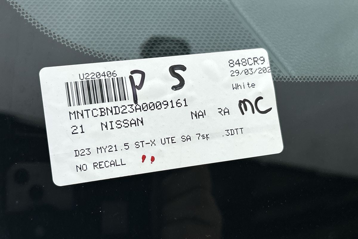 2021 Nissan Navara ST-X D23 4X4