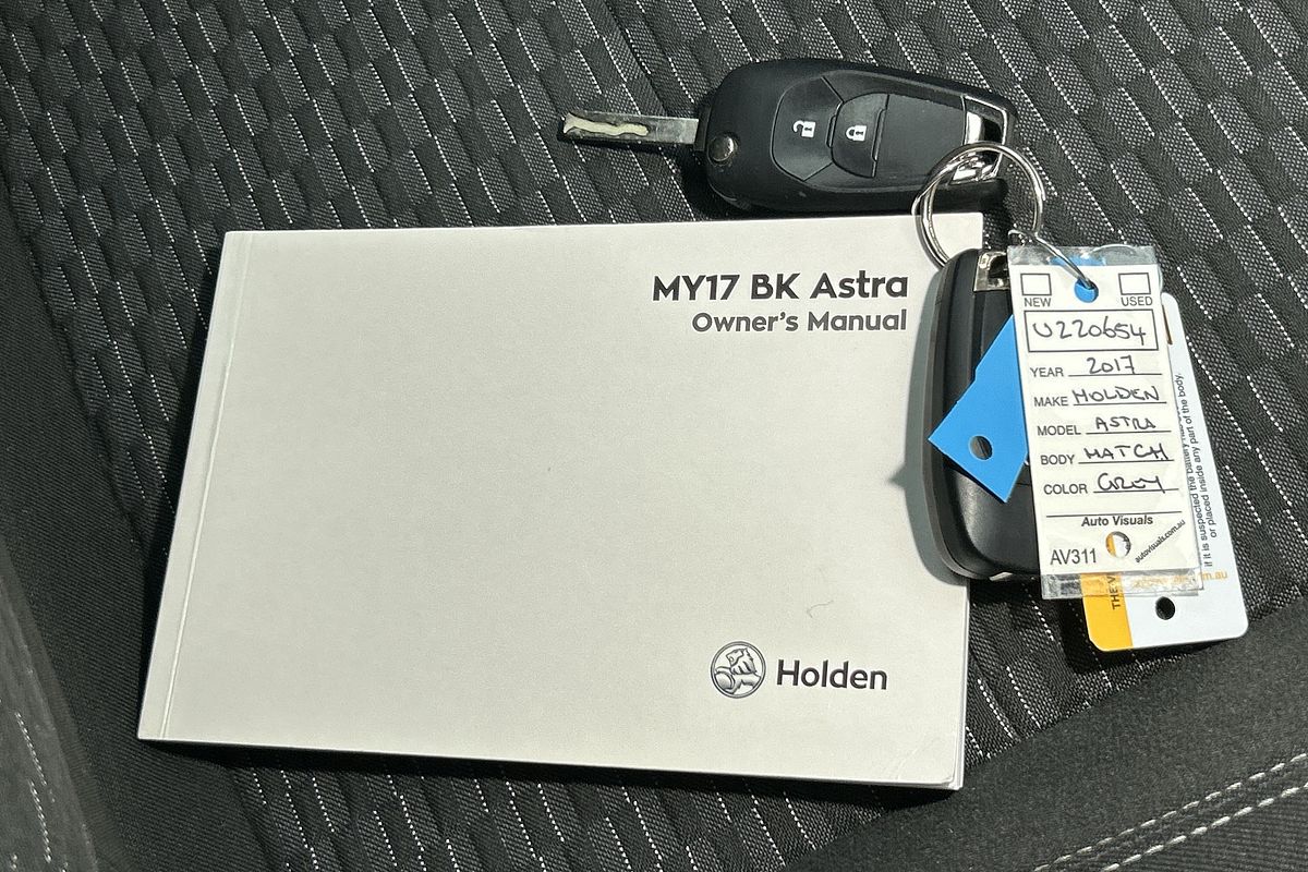 2017 Holden Astra R BK