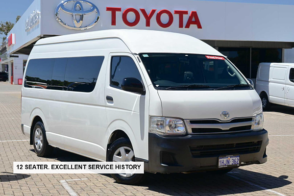 2011 Toyota Hiace Commuter KDH223R ELWB High Roof