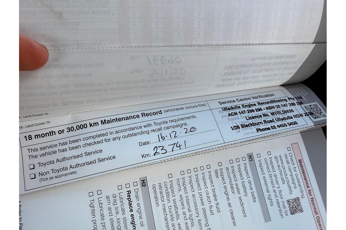 2019 Toyota Landcruiser Workmate VDJ79R 4X4