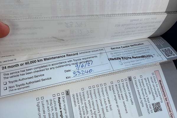 2019 Toyota Landcruiser Workmate VDJ79R 4X4